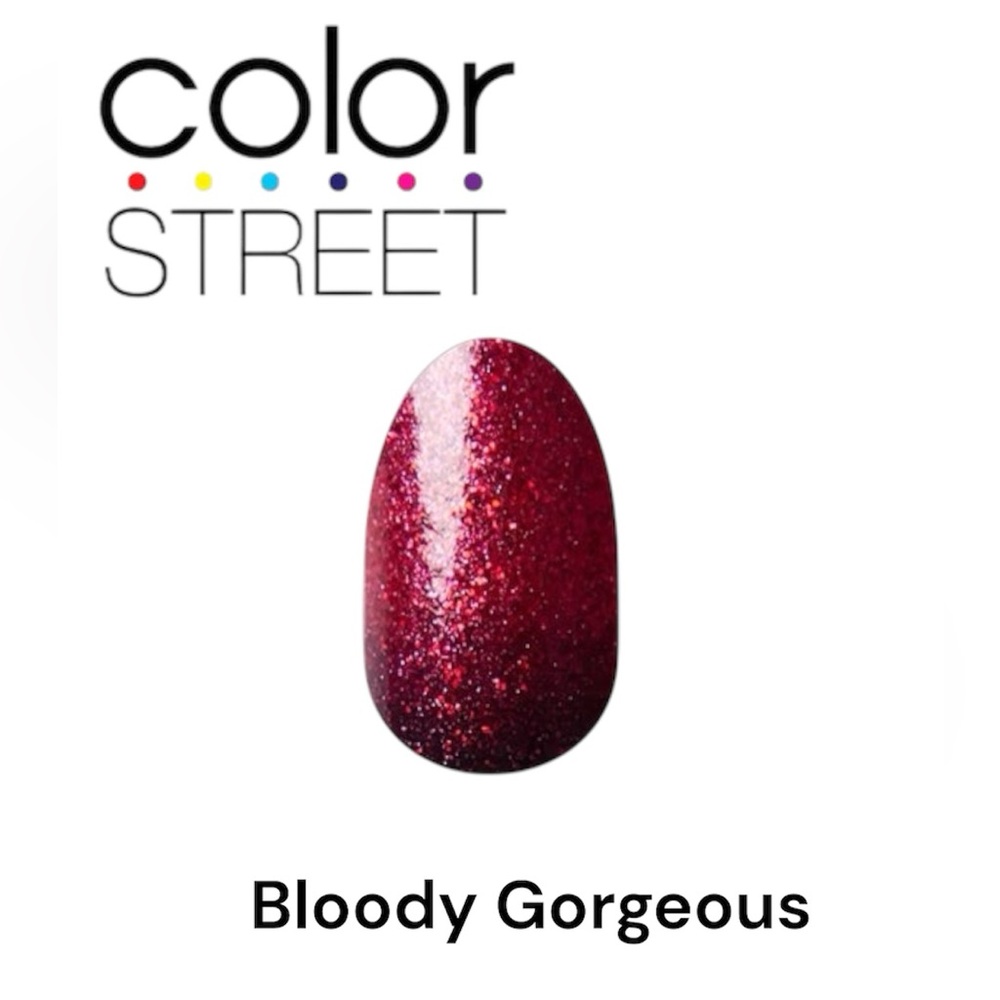 3 FOR $35: COLOR STREET Nail Strips - Bloody Gorgeous
